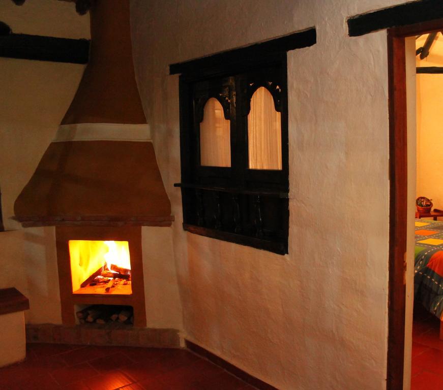 Posada Campestre La Casona Villa de Leyva Rum bild