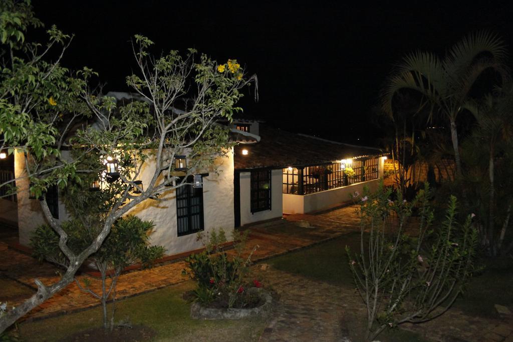 Hotel Campestre La Casona Villa De Leyva Exteriör bild